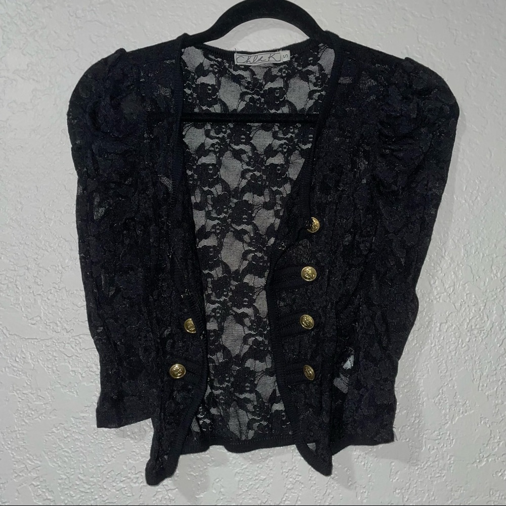 Lace cardigan